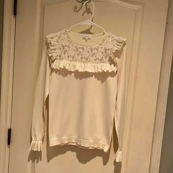Claudia Pierlot cream sweater size 1 - Picture 1 of 3